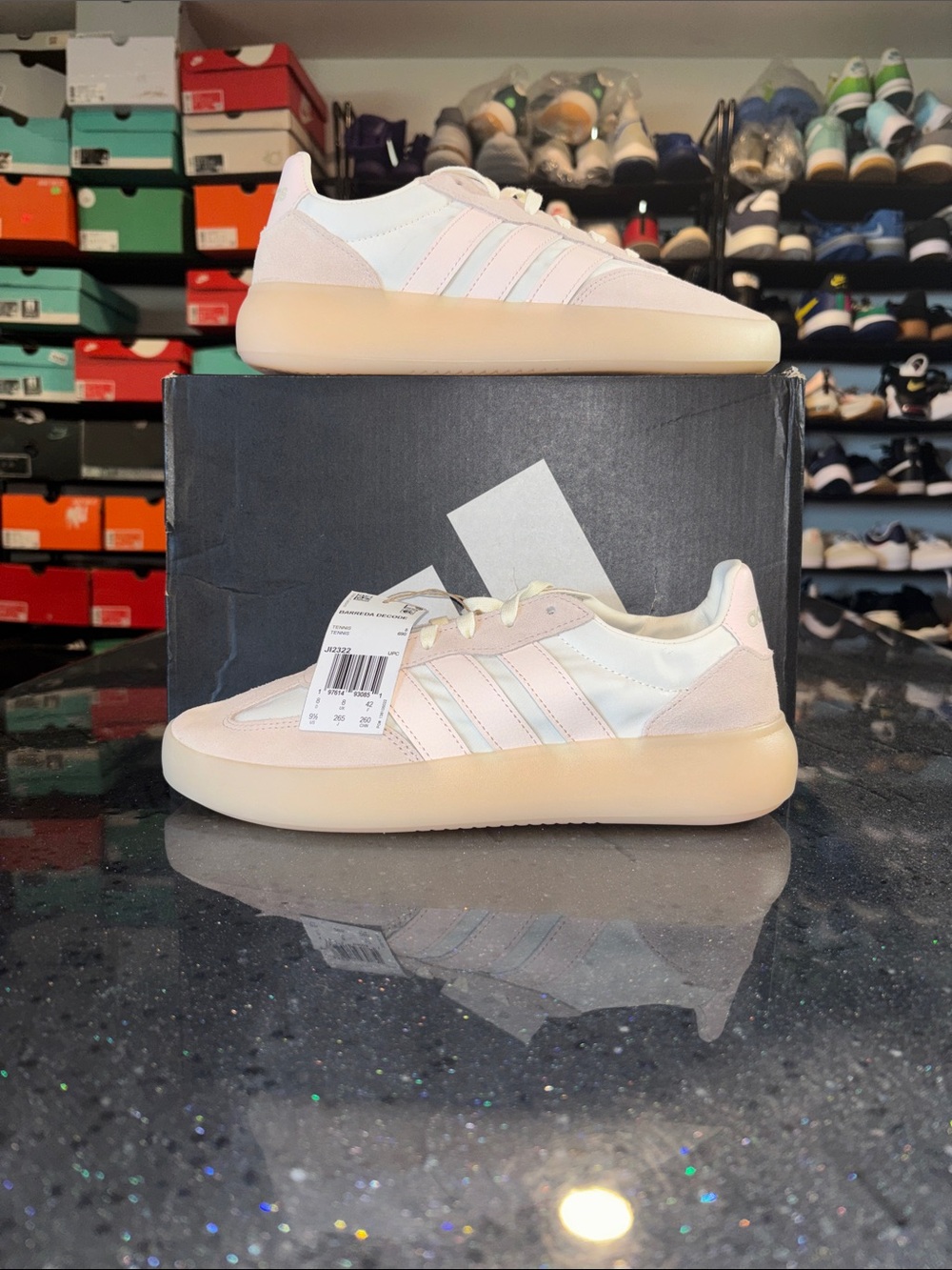 Adidas Barreda Decode Wonder Quartz Off White (Women's 9.5). JI2322 New